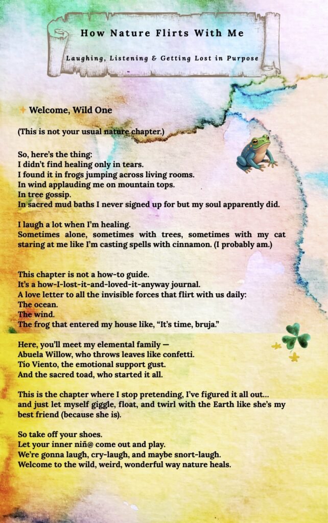 3eBook Pages Content How Natures Flirts with me