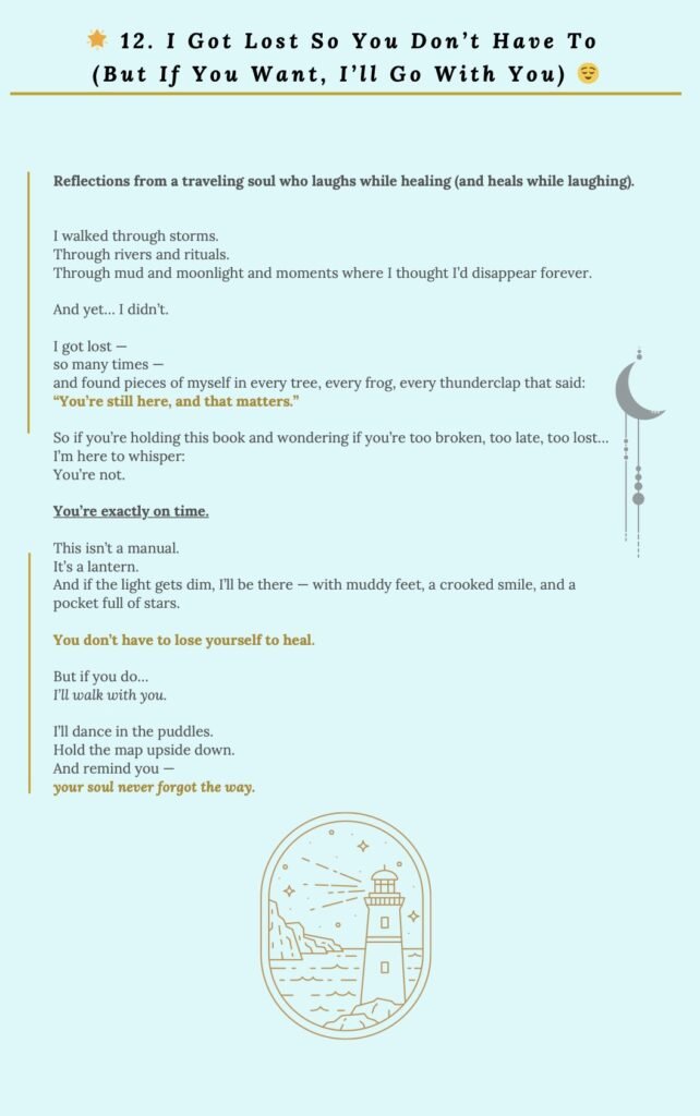 4eBook Pages Content How Natures Flirts with me